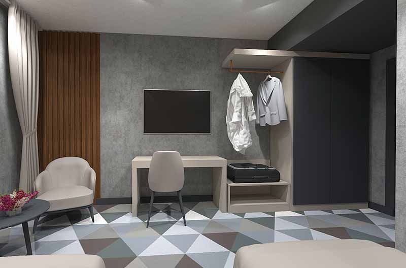 otel odası mobilya tasarımı